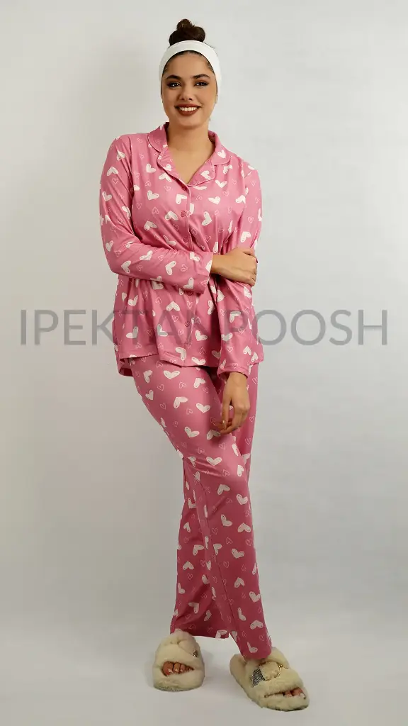 ست راحتی پیراهن شلوار زنانه