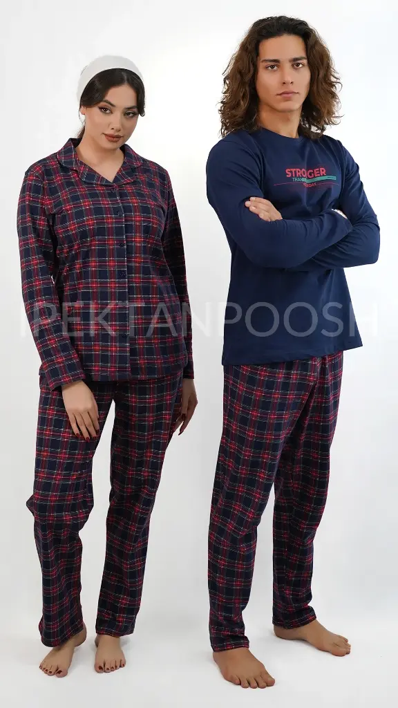 ست بلوز و شلوار زن و شوهری برند وارداتی ترک