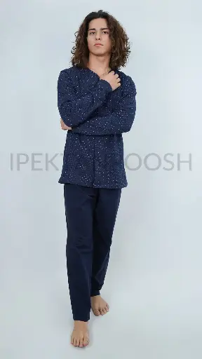 ست پیراهن(روبدوشام) و شلوار وارداتی مردانه